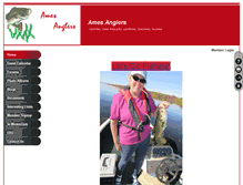 Tablet Screenshot of amesanglers.org